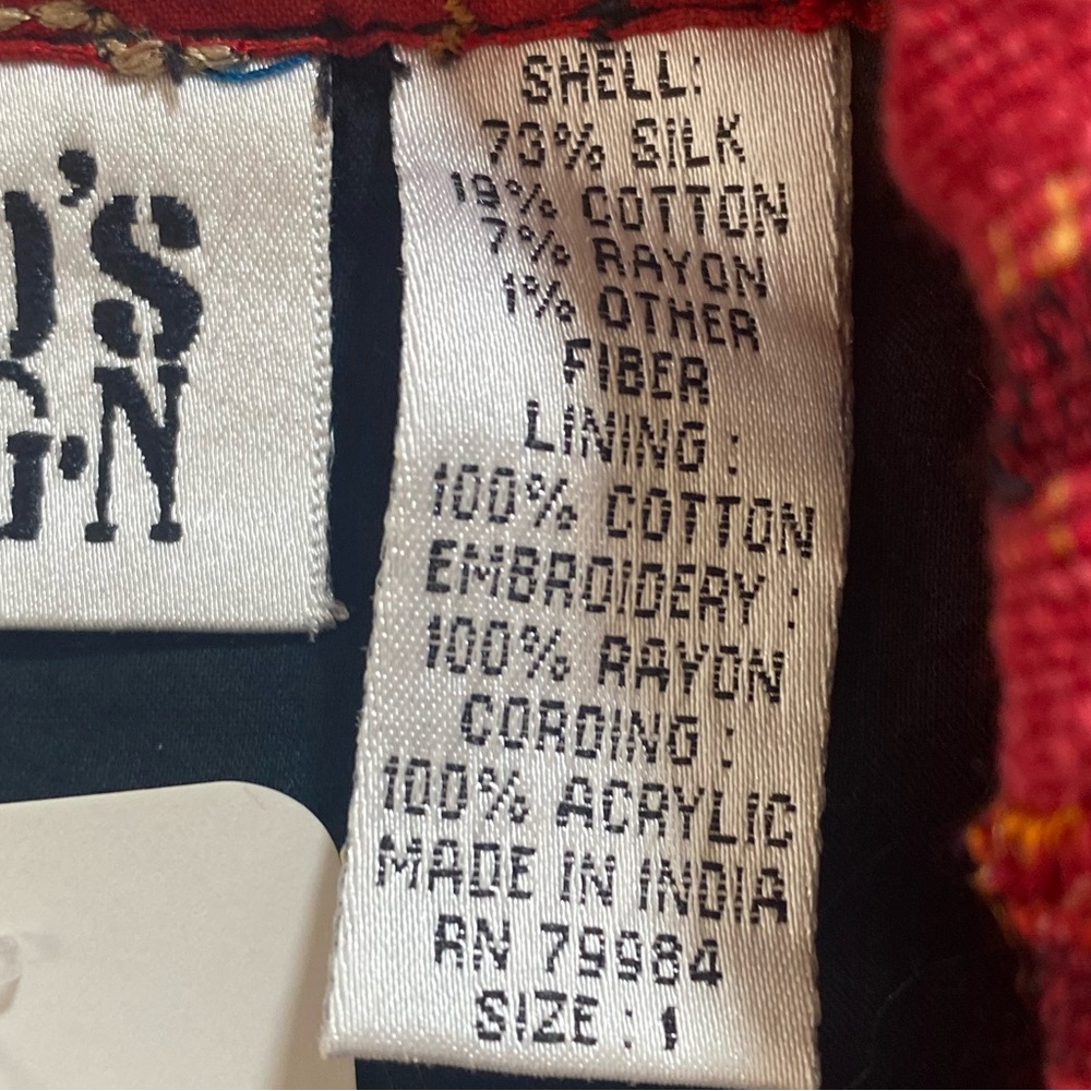 Chico's Multicolor Patchwork Utility Jacket - image 5